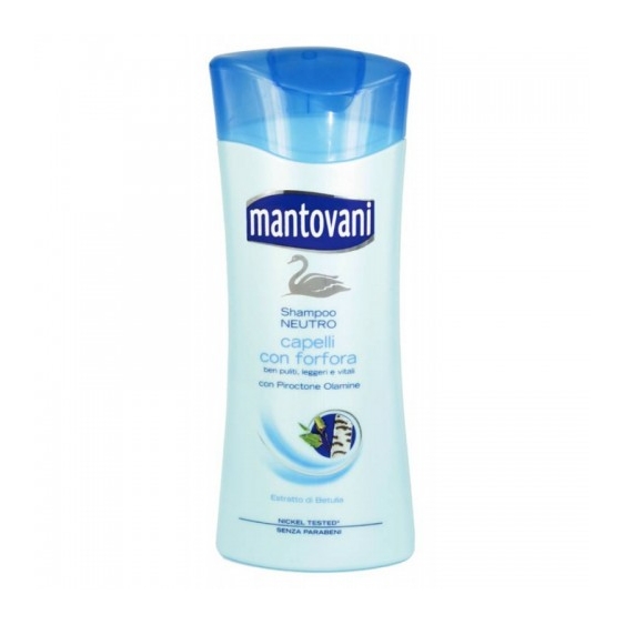 Mantovani Shampo Neutro Per Capelli Con Forfora 400 Ml