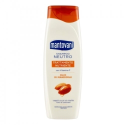 Mantovani Shampoo Neutro Trattamento Nutriente Con Olio Di Mandorle 400 Ml