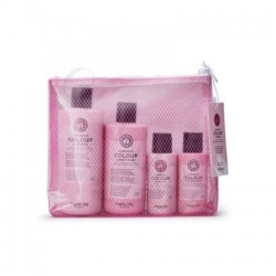 Maria Nila Luminous Colour Beauty Bag Set Da Viaggio Per La Cura Dei Capelli