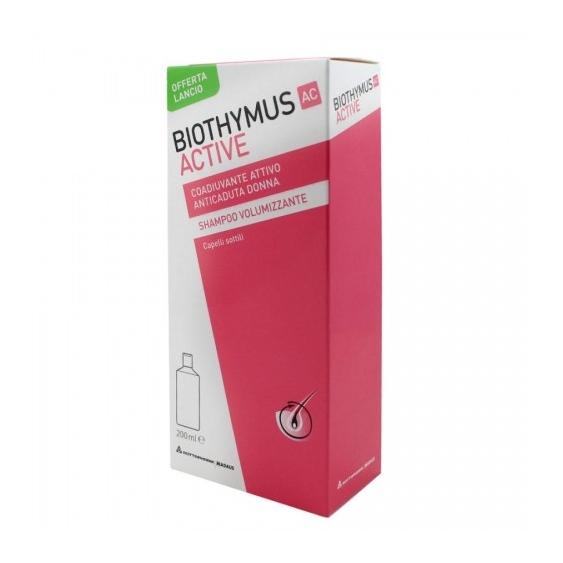 Meda Pharma Biothymus Ac Active Shampoo Anticaduta Per Donna 200 Ml