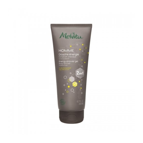 Melvita Uomo Doccia Shampoo 2 In 1 Energizzante 200 Ml