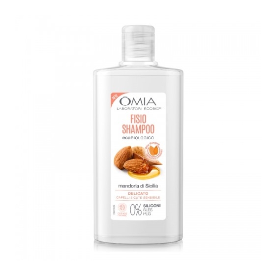 Omia Fisio Shampoo Mandorla Di Sicilia Shampoo Delicato 200 Ml