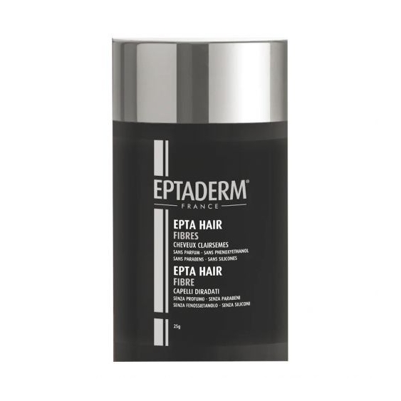 Eptaderm Epta Hair Fibre Per Capelli Diradati Castano Chiaro 25G