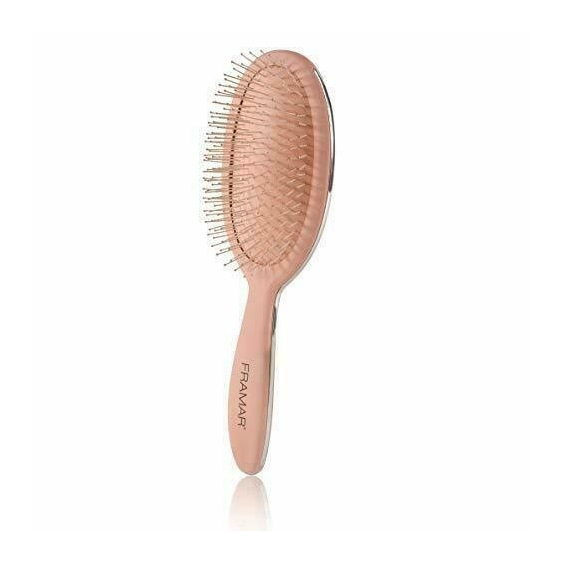 Framar Detangler Brush Spazzola Districante Per Capelli Champagne Mami