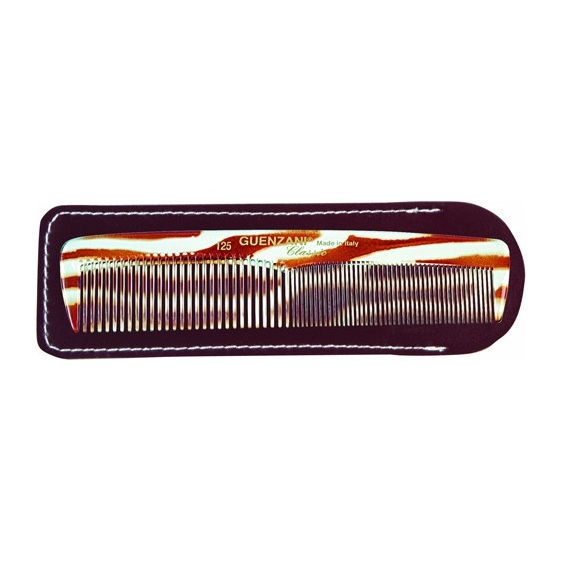 Guenzani Classic Pettine Tascabile Radofitto Con Custodia 125