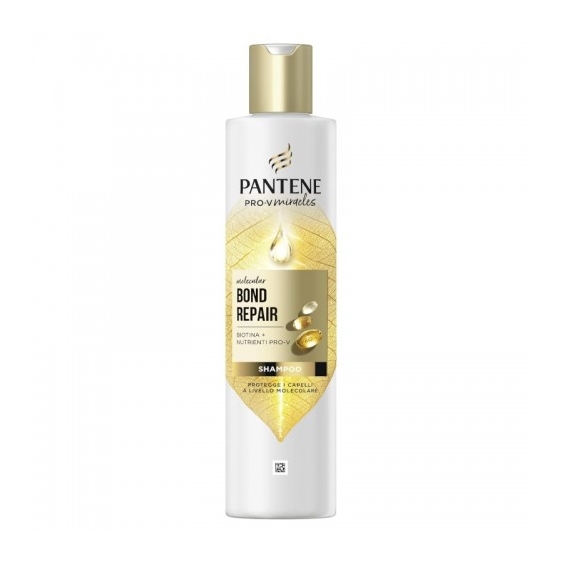 Pantene Molecular Bond Repair Shampoo Per Capelli Danneggiati 250 Ml
