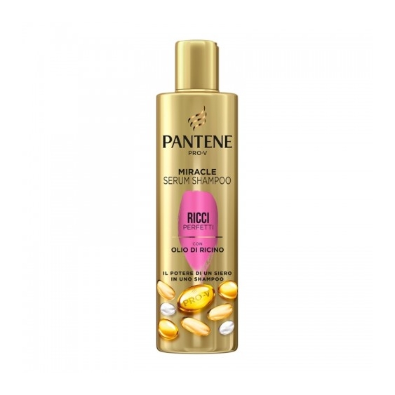 Pantene Pro-V Miracle Serum Shampoo Ricci Perfetti Shampoo Per Capelli Ricci 250 Ml