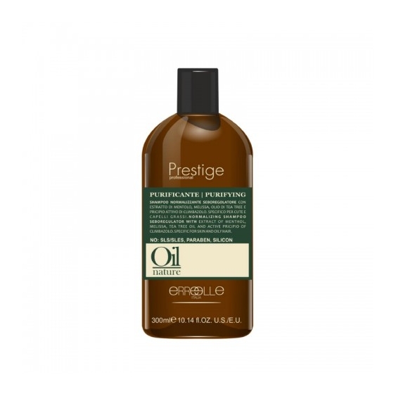 Prestige Oilnature Shampoo Purificante Sebo Equilibrante 300 Ml