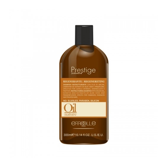Prestige Oilnature Shampoo Rigenerante All'Olio Di Argan 300 Ml