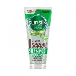 Sunsilk 1 Minute Scrub Shampoo Detox Per Tutti I Tipi Di Capelli 200 Ml