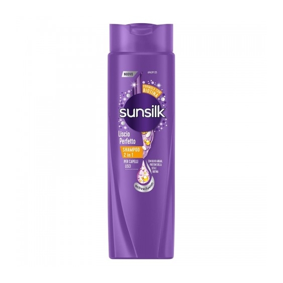 Sunsilk Liscio Perfetto Shampoo 2In1 Per Capelli Lisci 250 Ml