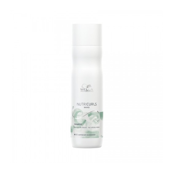 Wella Nutricurls Waves Shampoo Per Capelli Ondulati 250 Ml