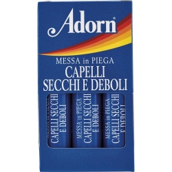Adorn Messa In Piega Capelli Secchi E Deboli 3 Flaconcini Da 15 Ml