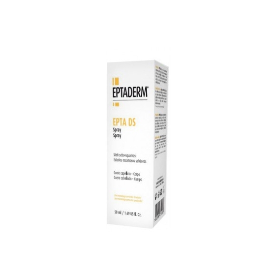 Eptaderm Epta Ds Spray Anti-Sebo Per Cuoio Capelluto E Corpo 50 Ml