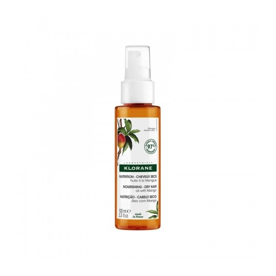 Klorane Olio Al Mango Per Capelli Secchi 100 Ml