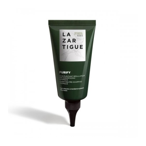Lazartigue Purify Trattamento Pre-Shampoo Per Cute Grassa 75 Ml