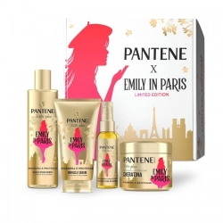 Pantene Cofanetto X Emily In Paris Trattamento Per Capelli Secchi E Danneggiati