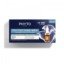 Phyto Phytocyane-Men Trattamento Anticaduta Uomo 12 Fiale Da 3,5 Ml