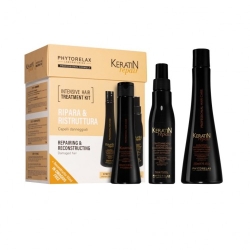 Phytorelax Cofanetto Keratin Repair Ripara & Ristruttura Per Capelli Danneggiati