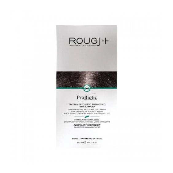 Rougj Pro-Biotic Trattamento Urto Prebiotico Anti-Forfora 8X5 Ml
