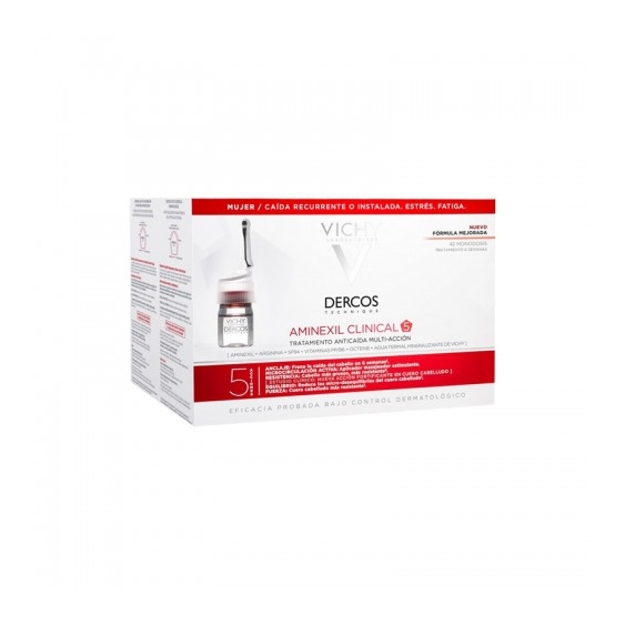 Vichy Dercos Aminexil Clinical 5 Trattamento Anti Caduta 42 Fiale