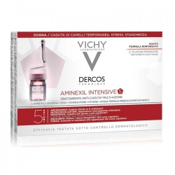 Vichy Dercos Aminexil Intensive 5 Trattamento Anticaduta Donna 21 Flaconi Monodose