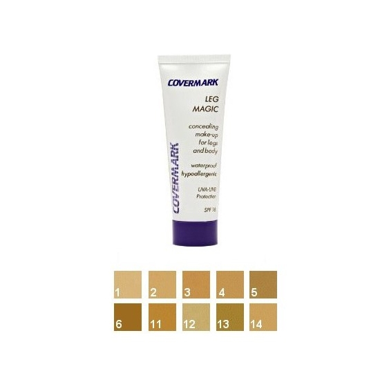 Covermark Crema Gambe Colorata Leg Magic 6 Spf 16 50 Ml