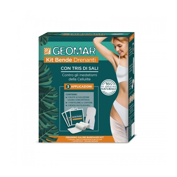 Geomar Kit Bende Drenanti Contro Gli Inestesismi Della Cellulite