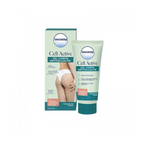 Leocrema Cell Active Gel Corpo Anticellulite 200 Ml