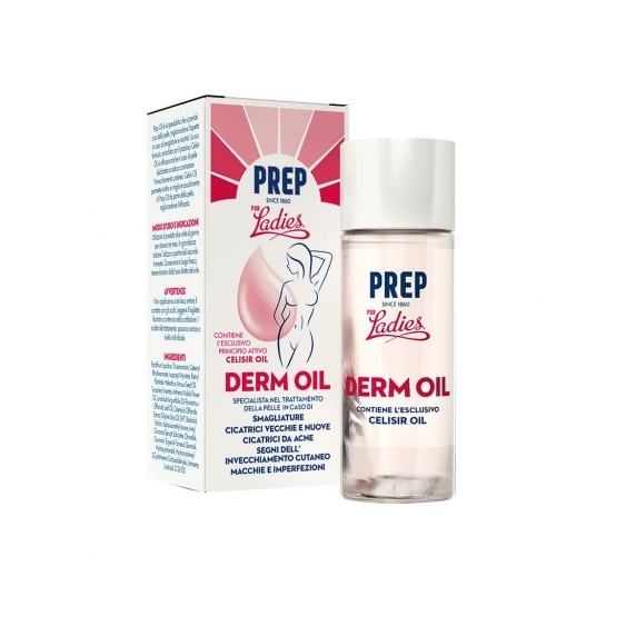 Prep Dermoil Olio Cosmetico Multifunzione Per Migliorare L'Aspetto Di Cicatrici E Smagliature 50Ml