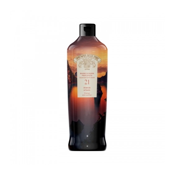 Compagnia Delle Indie 21 Arancia E Cuoio Bagno Schiuma Profumato 500 Ml