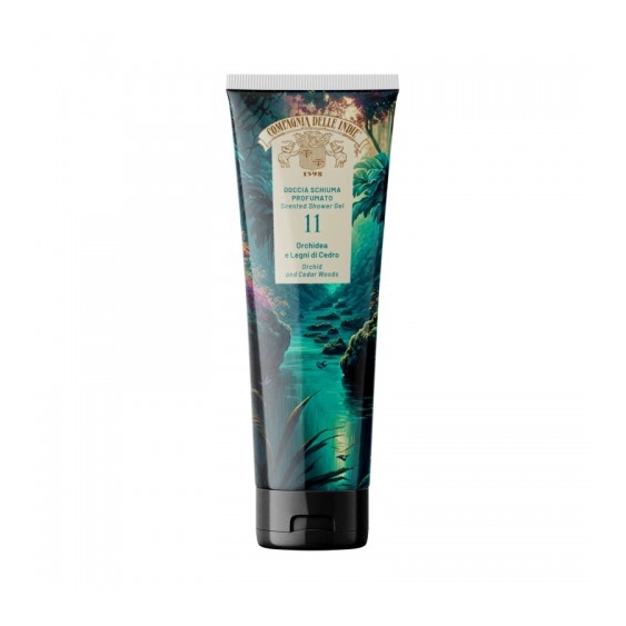 Compagnia Delle Indie 11 Orchidea E Legni Di Cedro Doccia Schiuma Profumato 250 Ml
