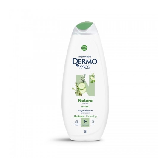 Dermomed Natura Herbal Bagnodoccia Idratante 650 Ml