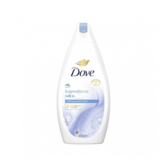 Dove Talco Bagnodoccia Idratante 450 Ml