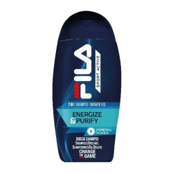 Fila Sport Active Energize & Purify Docciashampoo Da 250 Ml