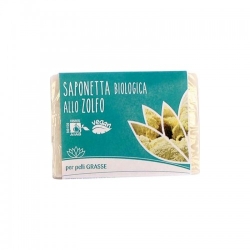 Fior Di Loto Saponetta Allo Zolfo Bio 100 G