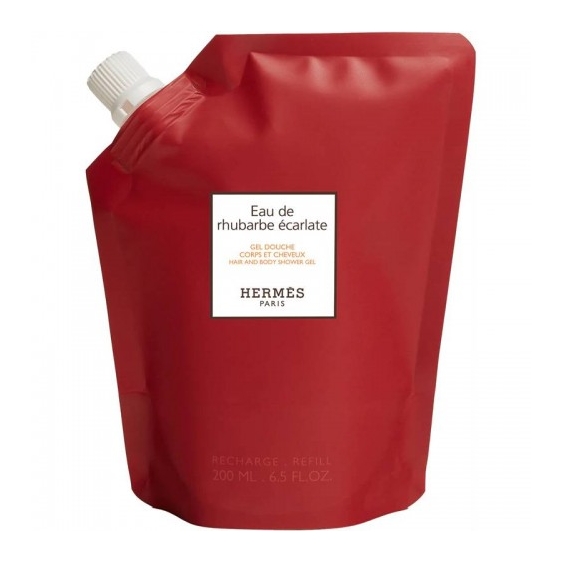 Hermes Eau De Rhubarbe Écarlate Gel Doccia 200 Ml Ricarica