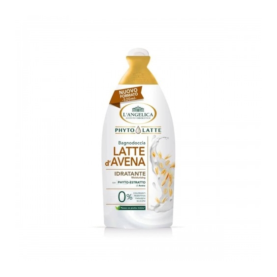 L'Angelica Phytolatte Latte D'Avena Bagnodoccia Idratante 520 Ml