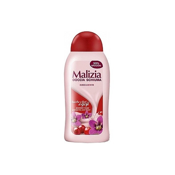 Malizia Doccia Schiuma Bacche E Fiori Di Goji 300 Ml