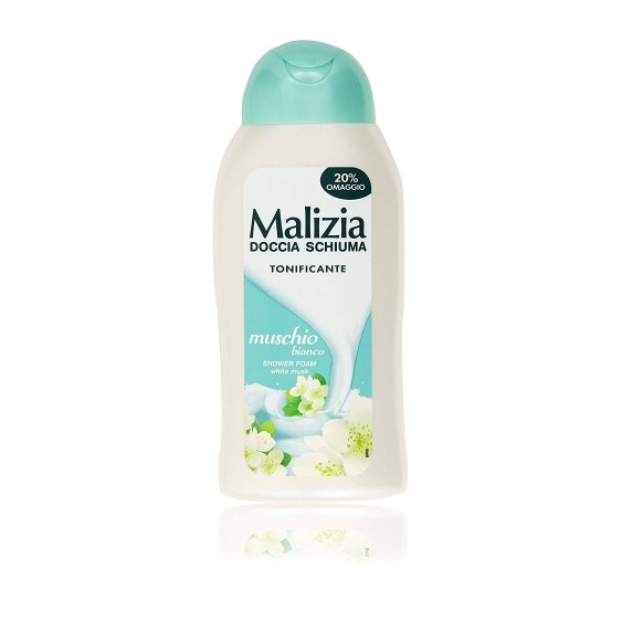 Malizia Doccia Schiuma Rilassante Al Profumo Di Muschio Bianco 300 Ml
