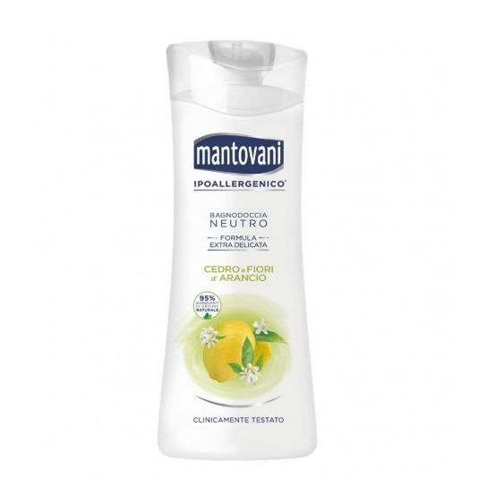 Mantovani Neutro Bagnodoccia Cedro E Fiori D'Arancio 400 Ml