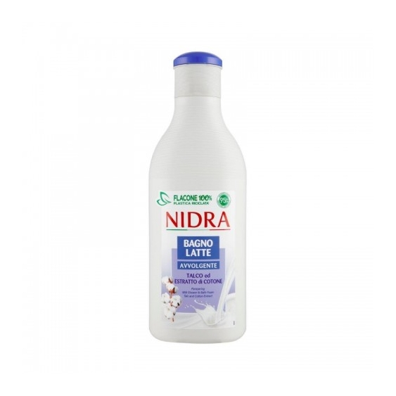 Nidra Avvolgente Bagnolatte Al Profumo Di Talco 750 Ml