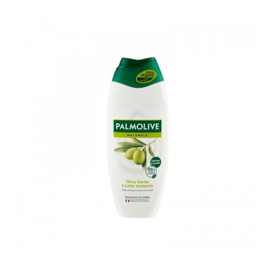 Palmolive Naturals Bagnoschiuma Oliva Verde E Latte Idratante 500 Ml