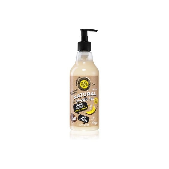 Planeta Organica No Stress Gel Doccia Con Cocco E Vanilla Banana 500 Ml