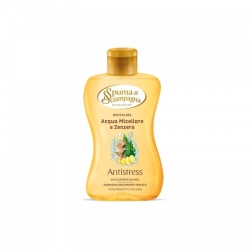 Spuma Di Sciampagna Gel Doccia All'Acqua Micellare E Zenzero 300 Ml