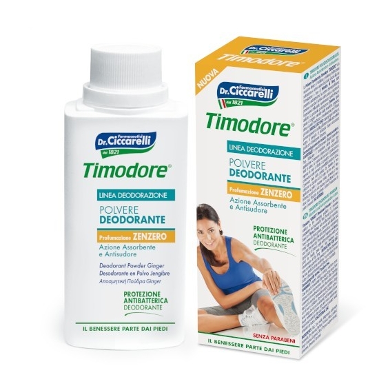Dottor Ciccarelli Timodore Polvere Deodorante Allo Zenzero 75 G