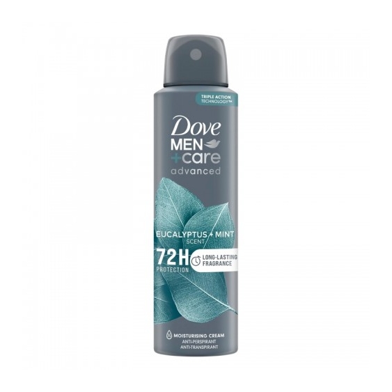 Dove Men+ Care Advanced Eucalipto E Menta Deodorante Spray 150 Ml
