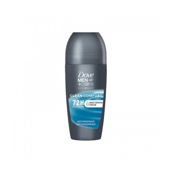 Dove Men +Care Advanced Clean Comfort Deodorante Antitraspirante Roll-On 50 Ml