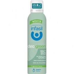 Infasil Deo Green Fragranza Fresca Deodorante Spray 125 Ml