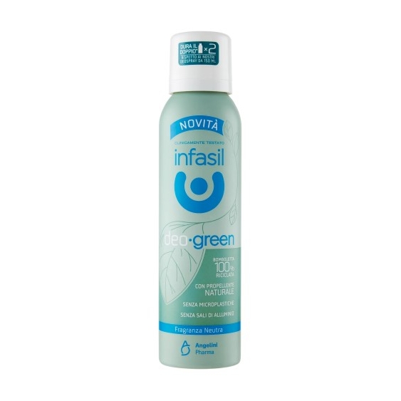 Infasil Deo Green Neutro Deodorante Spray 125 Ml